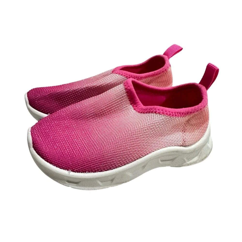 Carter’s Pink Ombre Slip On Sneakers Toddler Girls Size 8M